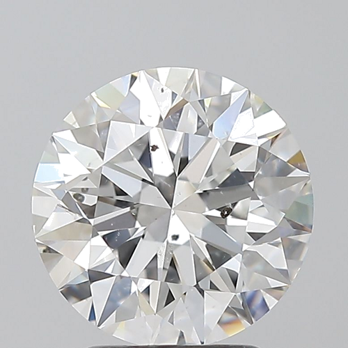 2.52 carat E-SI2 Excellent cut Natūralus Round Deimantas (1)