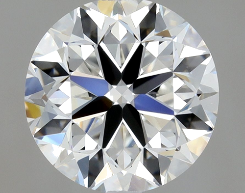 1.01 carat F-VVS1 Very Good cut Natūralus Round Deimantas (1)