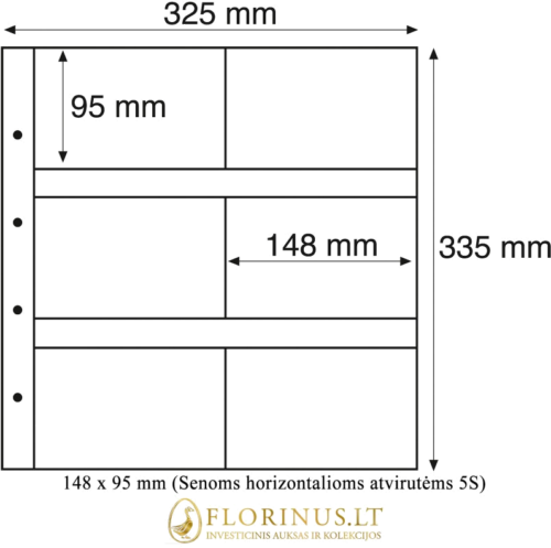 Пликове за пощенски картички Maximum (Черни) (4)