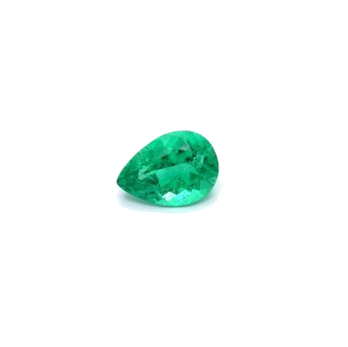 0.18 carat GREEN MODIFIEDBRILLIANT cut Pear Smaragdas (1)