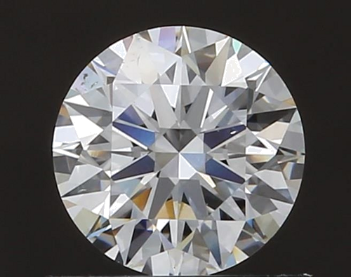 0.65 carat F-SI1 Excellent cut Natūralus Round Deimantas (1)
