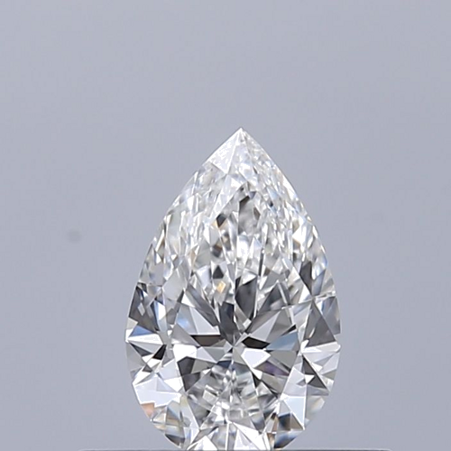 0.3 carat E-VVS1 Natūralus Pear Deimantas (1)