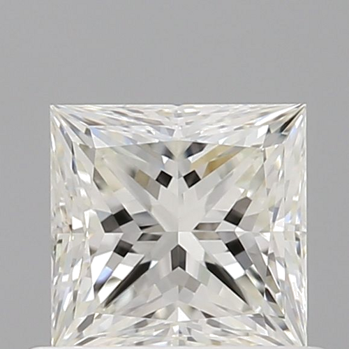 0.58 carat I-VVS2 Natūralus Princess Deimantas (1)