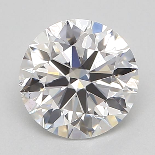 0.5 carat F-SI2 Excellent cut Natūralus Round Deimantas (1)
