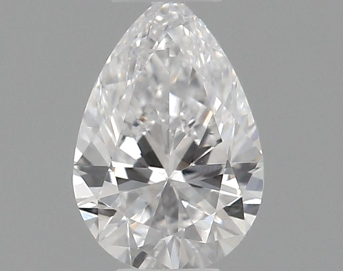 0.24 carat D-VVS2 Natūralus Pear Deimantas (1)