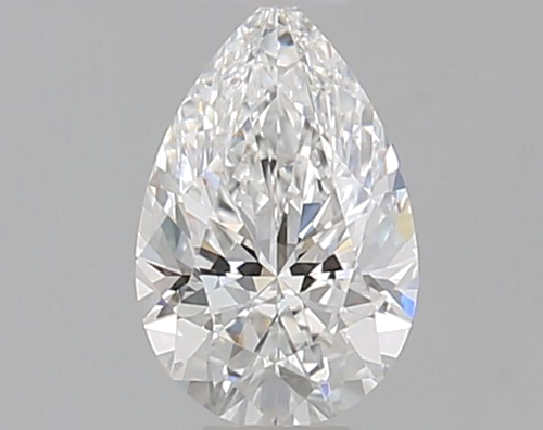 0.32 carat E-VVS1 Natūralus Pear Deimantas (1)