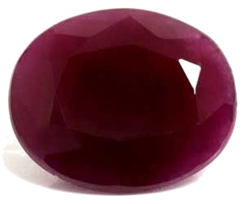 6.83 carat RED Oval Rubinas (1)