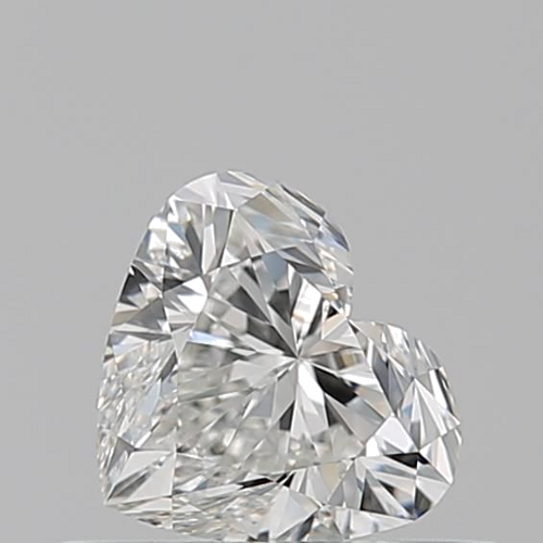 0.5 carat G-VVS1 Natūralus Heart Deimantas (1)