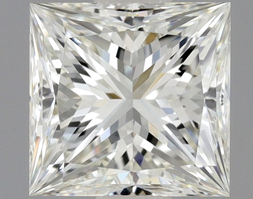 0.71 carat I-VVS2 Natūralus Princess Deimantas (1)