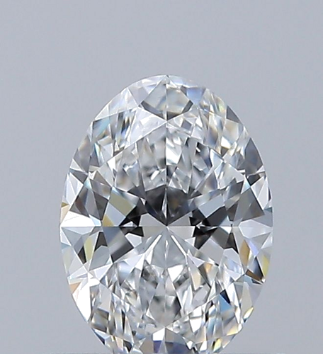 0.5 carat E-VS1 Natūralus Oval Deimantas (1)