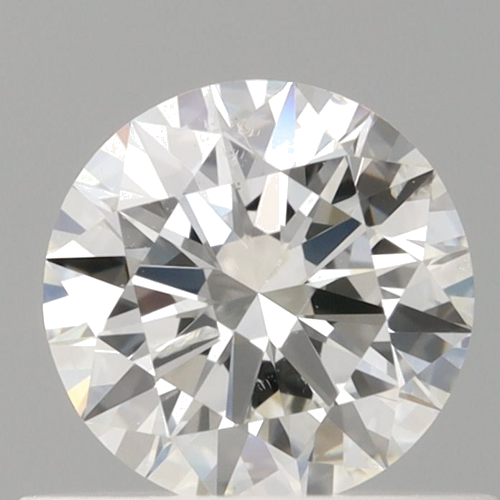 0.56 carat G-SI2 Excellent cut Natūralus Round Deimantas (1)