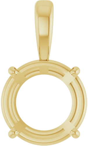 Pakabukas „Solitaire“ 585 Geltonojo Aukso Round 10.5mm (1)