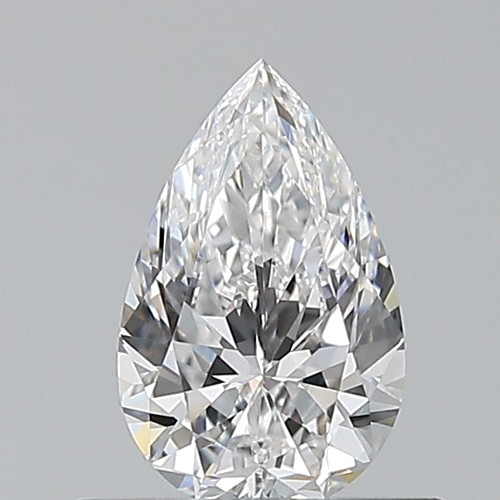 0.54 carat E-VS1 Natūralus Pear Deimantas (1)