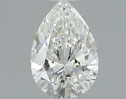 0.4 carat G-VVS2 Natūralus Pear Deimantas (1)