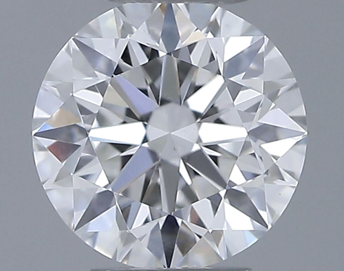 0.55 carat F-SI2 Excellent cut Natūralus Round Deimantas (1)