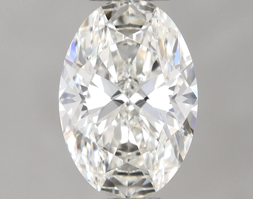 0.91 carat H-SI1 Natūralus Oval Deimantas (1)