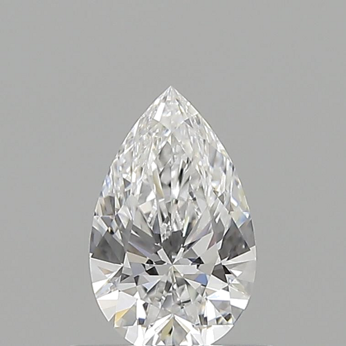 0.61 carat D-VVS2 Natūralus Pear Deimantas (1)