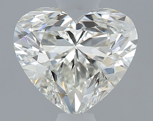 0.5 carat K-VS2 Natūralus Heart Deimantas (1)