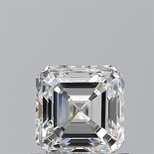 0.9 carat G-VS2 Natūralus Asscher Deimantas (1)