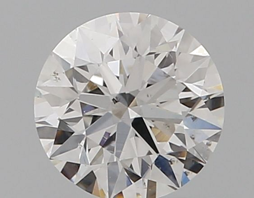 0.47 carat F-SI1 Excellent cut Natūralus Round Deimantas (1)