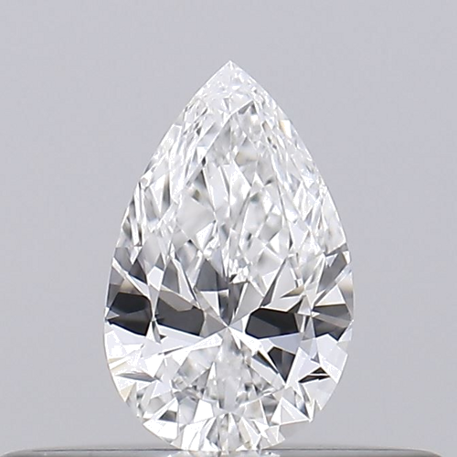 0.2 carat E-VVS2 Natūralus Pear Deimantas (1)