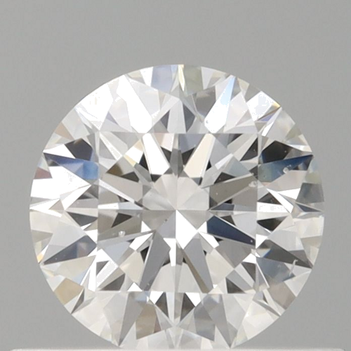 0.51 carat E-SI1 Excellent cut Natūralus Round Deimantas (1)