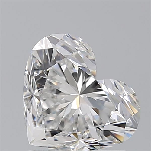 1.5 carat E-VVS1 Natūralus Heart Deimantas (1)