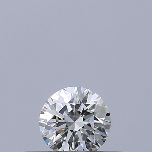 0.19 carat F-VVS2 Excellent cut Natūralus Round Deimantas (1)