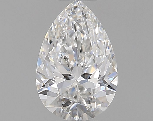 0.39 carat E-IF Natūralus Pear Deimantas (1)