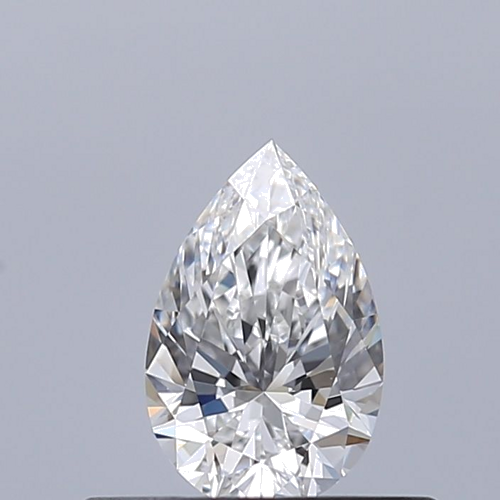 0.33 carat E-VVS1 Natūralus Pear Deimantas (1)