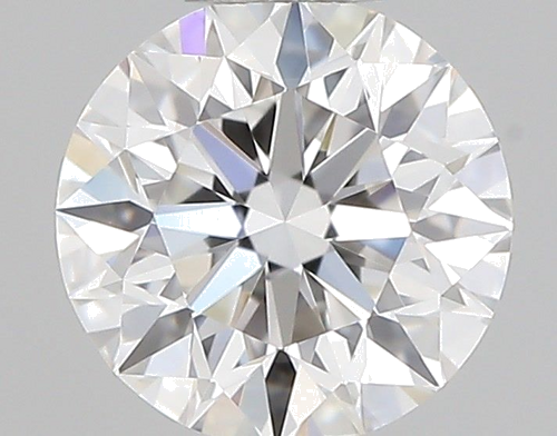 0.37 carat F-VVS2 Excellent cut Natūralus Round Deimantas (1)