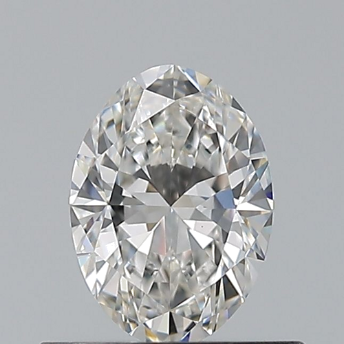 0.5 carat G-VS1 Natūralus Oval Deimantas (1)