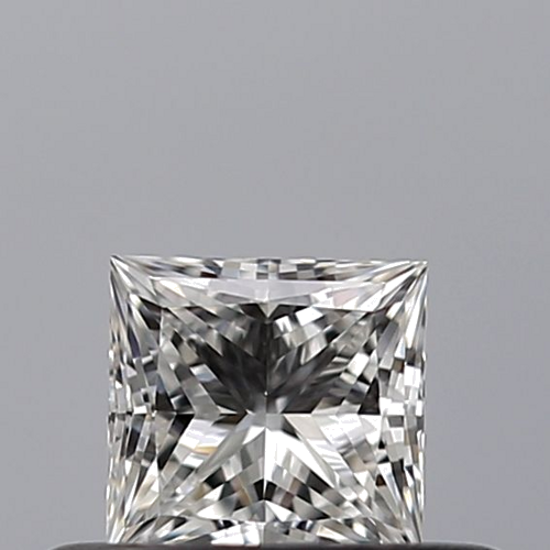 0.3 carat F-IF Natūralus Princess Deimantas (1)