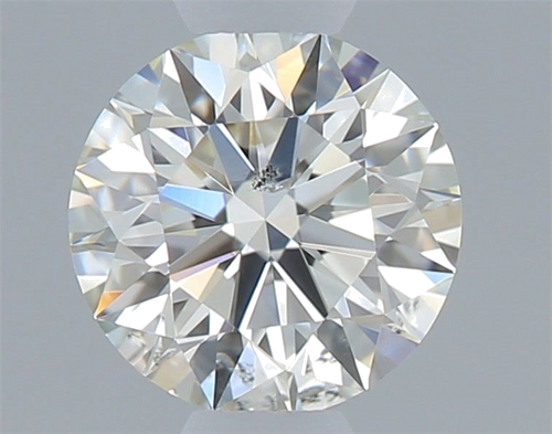 0.43 carat J-SI2 Excellent cut Natūralus Round Deimantas (1)