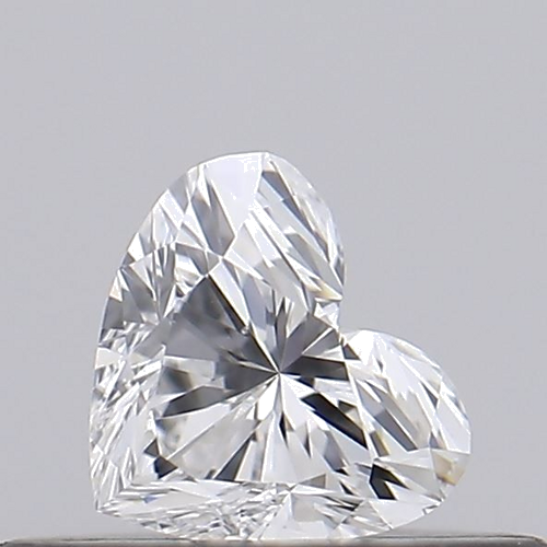 0.2 carat E-VS2 Natūralus Heart Deimantas (1)
