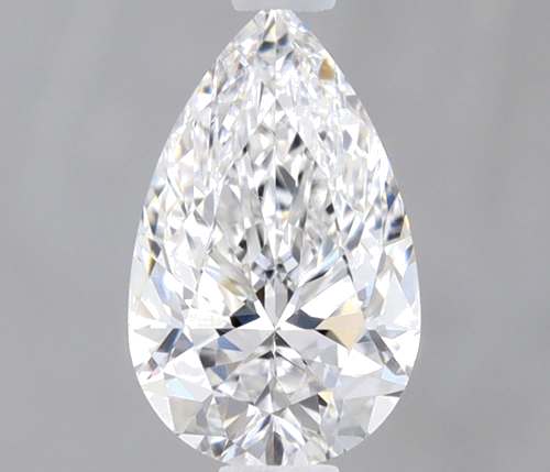 0.5 carat D-VS2 Natūralus Pear Deimantas (1)