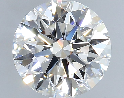1.03 carat F-VVS2 Excellent cut Natūralus Round Deimantas (1)