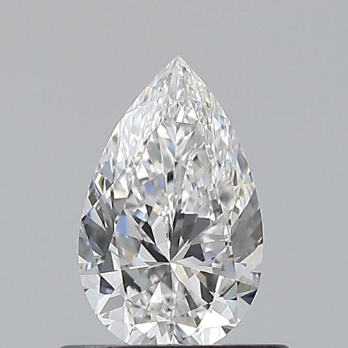 0.61 carat E-VS2 Natūralus Pear Deimantas (1)