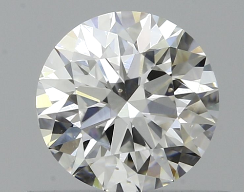 0.5 carat F-SI1 Excellent cut Natūralus Round Deimantas (1)