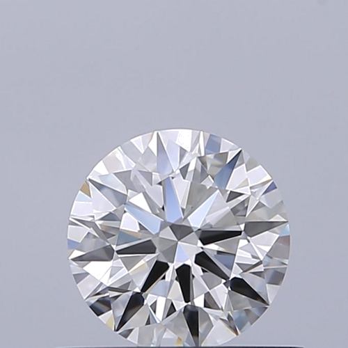 0.51 carat F-VVS1 Excellent cut Natūralus Round Deimantas (1)