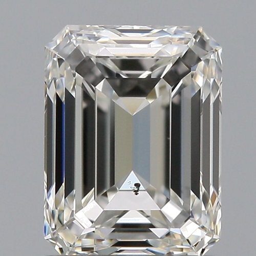 1.25 carat H-SI1 Natūralus Emerald Deimantas (1)