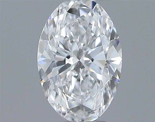 0.33 carat D-VVS1 Natūralus Oval Deimantas (1)