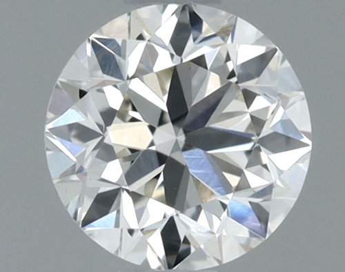 0.51 carat K-VS2 Very Good cut Natūralus Round Deimantas (1)
