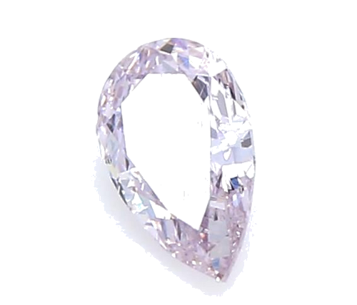 0.2 carat Fancy Pinkish Purple-VS1 Natūralus Pear Deimantas (1)