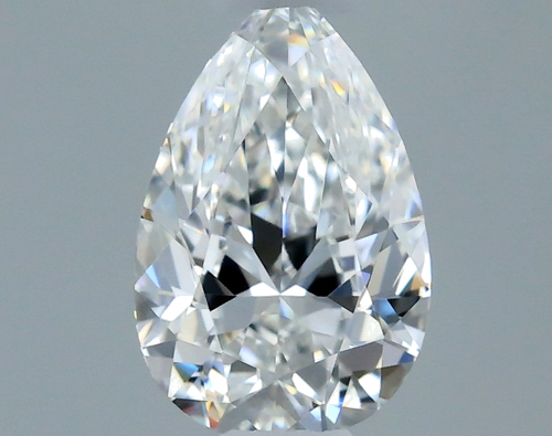 0.29 carat E-VVS1 Natūralus Pear Deimantas (1)