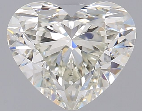 0.96 carat K-SI2 Natūralus Heart Deimantas (1)