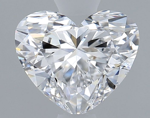 0.8 carat D-VS1 Natūralus Heart Deimantas (1)