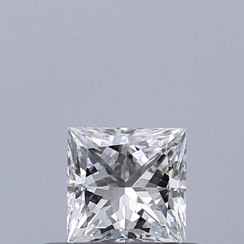 0.35 carat E-IF Natūralus Princess Deimantas (1)