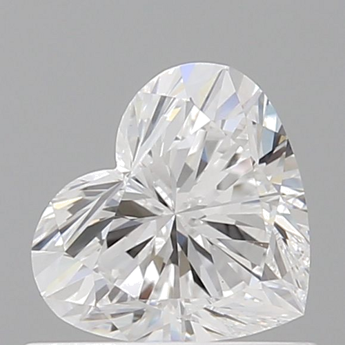 0.5 carat D-VS1 Natūralus Heart Deimantas (1)