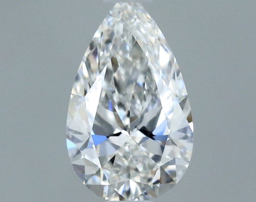 0.35 carat E-VS1 Natūralus Pear Deimantas (1)